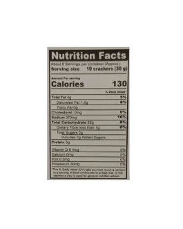 Galletas Saltine